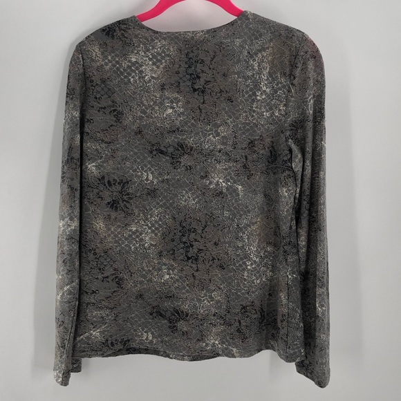 Jones New York Collection Womens Blouse size M - Picture 9 of 9